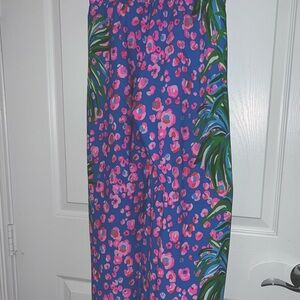 BNWT Lilly Pulitzer Bal Harbour Palazzo pants XS gorgeous print/placement